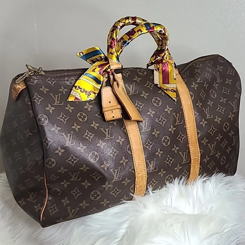 💯 Authentic Louis Vuitton Keppal 50 Monogram 🍀 - Picture 13 of 16